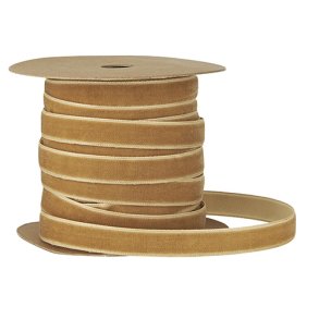 Velourb�nd p� spole � Clay - 1 cm x 10 m