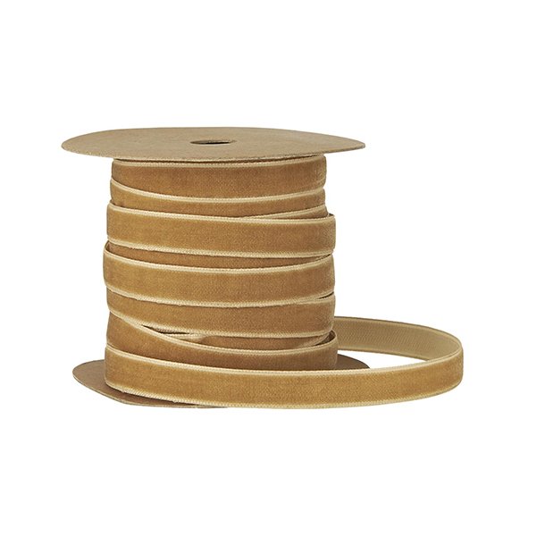 Velourb�nd p� spole � Clay - 1 cm x 10 m