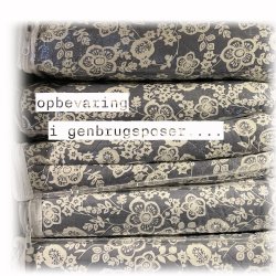 Opbevaring i genbrugsposer