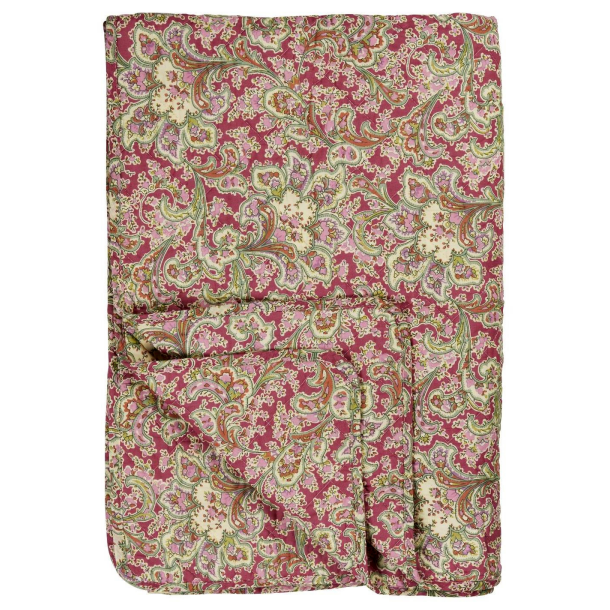 Vattppe - Raspberry Summer Paisley - 130 x 180 cm