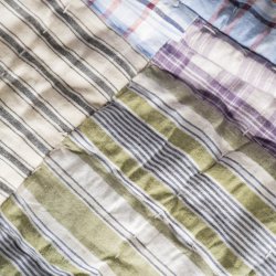 UNIKA toilettaske i patchwork - B:13 x H:16 x L:28 cm