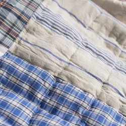 UNIKA toilettaske i patchwork - B:13 x H:16 x L:28 cm