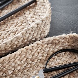 Bakker i jute - HDThere - House Doctor - S�t 2 styk