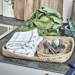 Bakker i jute - HDThere - House Doctor - S�t 2 styk