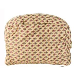 Toilettaske - India Block Print - 23 cm