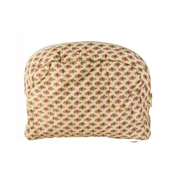 Toilettaske - India Block Print - 23 cm