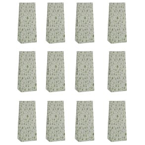 12 klodsbundsposer - Green Forest - 9 x 22,5 cm