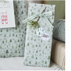 12 klodsbundsposer - Green Forest - 9 x 22,5 cm