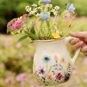 Vilde blomster p� den fine kande...