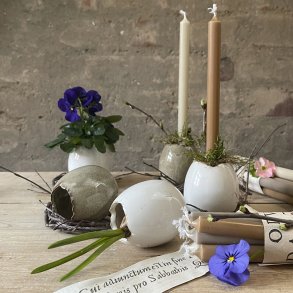 De perfekte vaser til p�skebordet...