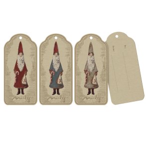 12 gavemrker - Nicolaus - H:12 cm