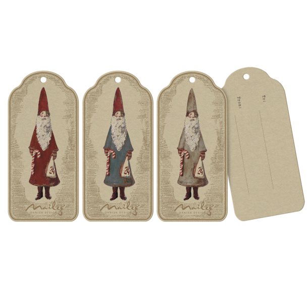 12 gavemrker - Nicolaus - H:12 cm