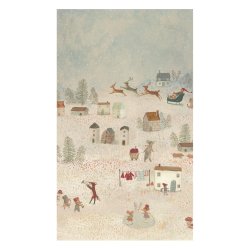 Gavepapir fra Maileg - Santa is Coming - 10 m 