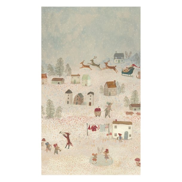 Gavepapir fra Maileg - Santa is Coming - 10 m 