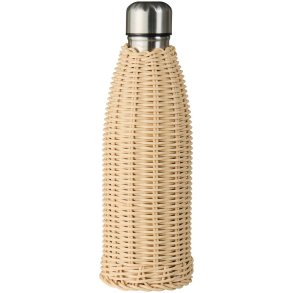 Termoflaske - Natur - H�ndflettet - 500 ml
