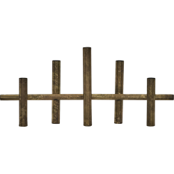 Candle Holder - HDMaxi45 - House Doctor - Antique Brass - L:45 cm