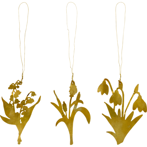 P�skepynt - HDLilly - House Doctor - S�t 3 designs - H:8 cm