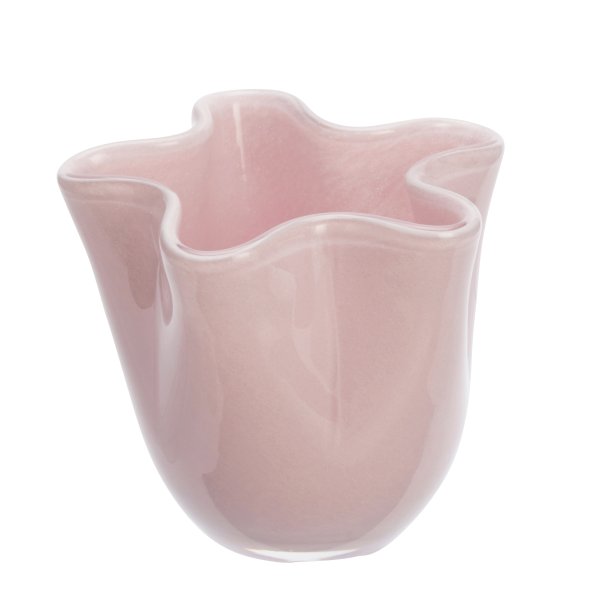 Glasvase - Soft Pink - 10 x 9 cm