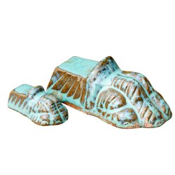 L�vefod - Stor - Jadegr�n - 10 x 6 cm