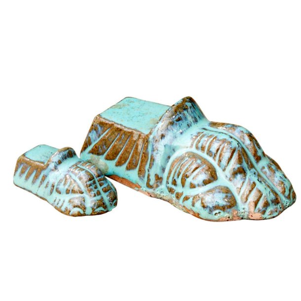 L�vefod - Stor - Jadegr�n - 10 x 6 cm