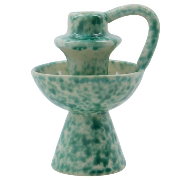 Lysestage - HDDiva - Gr�n - H:14 cm