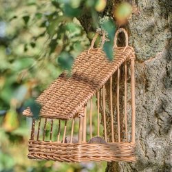 Fuglefoderhus til v�g - H:28 x B:25 cm