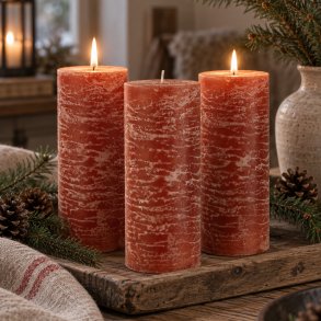 Tre store lys. �n varm stemning &hearts;