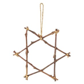 Stjerne af grene - :30 cm