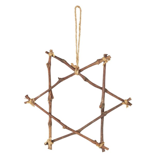 Stjerne af grene - :30 cm
