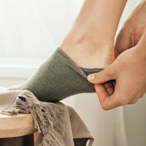 Fodsokker - Bl�dg�rende - MKMoist - Grey