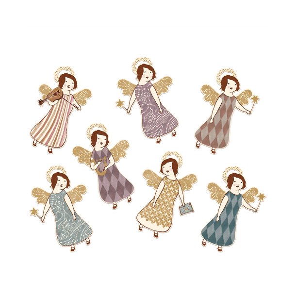  Gavemrker - Angels - 14 styk 
