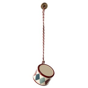  Julepynt fra Maileg - Lille Tromme - Klassisk rd