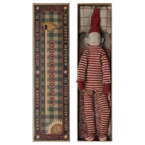 Nisse med lange ben i tndstikske - fra Maileg