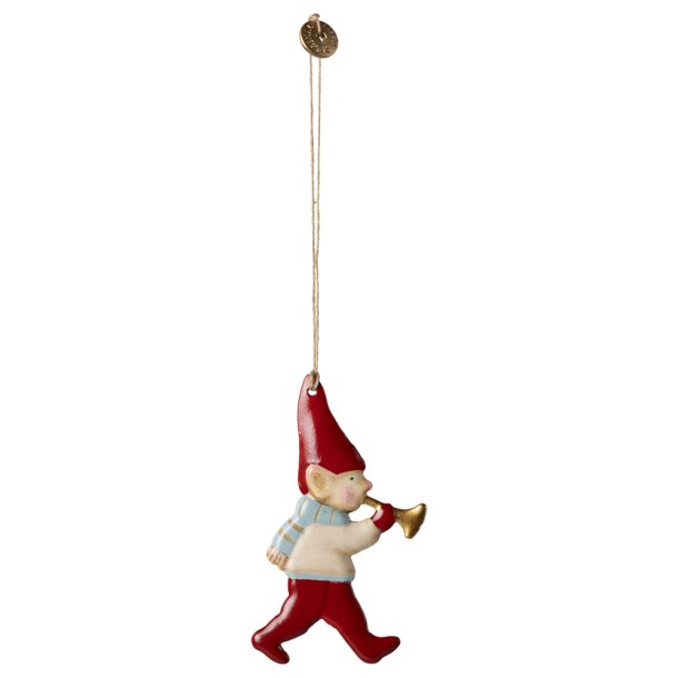  Julepynt fra Maileg - Nisse - Trompet