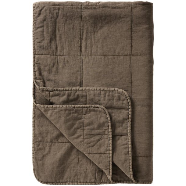 Vintage Quilt - Chocolate - 130 x 180 cm