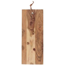 Tapasbrt med ldersnor - Akacietr - 45 x 18 cm