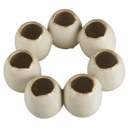 Vase - Ring med 7 �g - �:19,5 cm