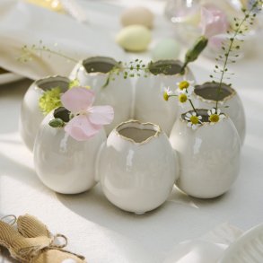 Vase - Ring med 7 �g - �:19,5 cm