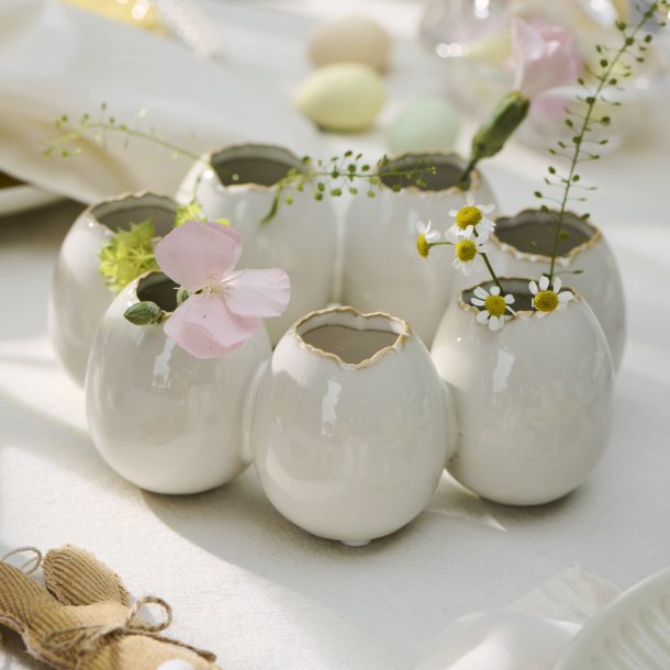 Vase - Ring med 7 �g - �:19,5 cm