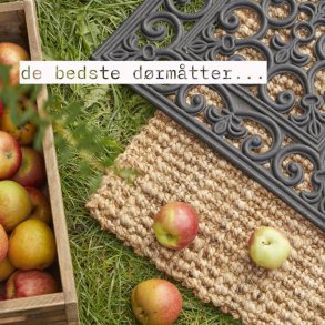 R drmtter i gummi og jute fra Ib Laursen