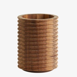 Unik opbevaring i akacietr - H:17 x :13 cm.