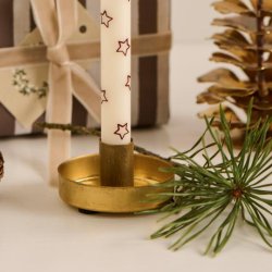 Gloria stage til kertelys 1,3 cm. - Messing