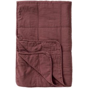 Ib Laursen vintage quilt Dusty Plum i st�vet blommefarve