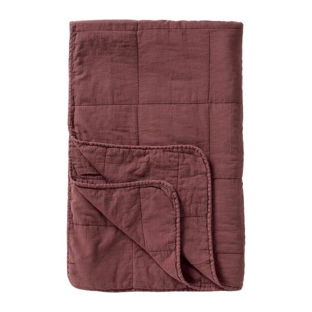 Ib Laursen vintage quilt Dusty Plum i st�vet blommefarve