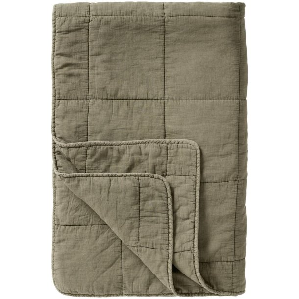 Ib Laursen vintage quilt Eucalyptus Green i st�vet gr�gr�n nuance