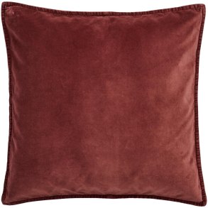 Pudebetr�k � Velour � Dusty Plum � 52x52 cm