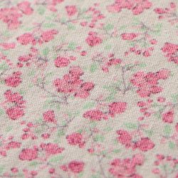 Pudebetr�k - Sm� rosa blomster - 60 x 60 cm