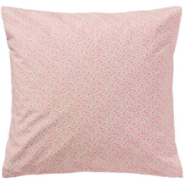 Pudebetr�k - Sm� rosa blomster - 60 x 60 cm