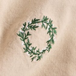 Stofserviet - Tradition - Krans - Hrfarvet