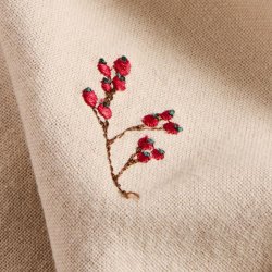 Stofserviet - Tradition - Vinterbrgren - Hrfarvet